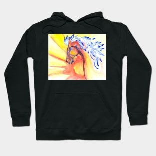 horse of wind and sun Hoodie